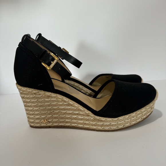 Michael Kors Kendrick Wedge Women’s Black Espradrille US10M - Picture 7 of 9